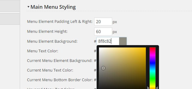 Product Theme Settings Example