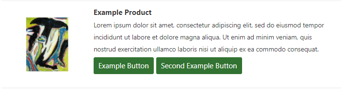 Listing button on front product list