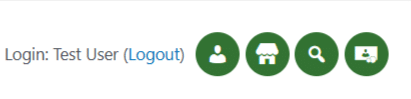 Customer icon shows up along the other sitewide icons
